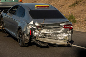 A,Car,With,Extensive,Rear,End,Damage,Being,Towed,On Minneapolis rear-end auto accident lawyer